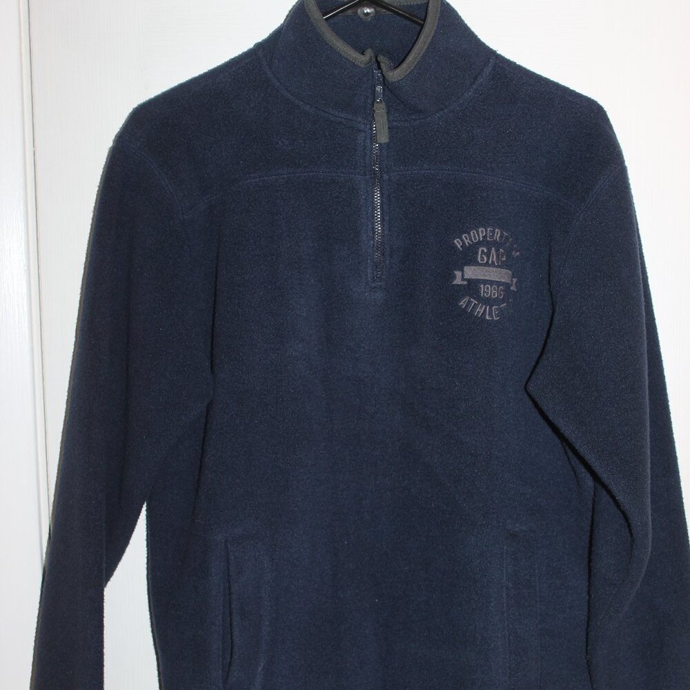 GAP Navy Blue Polar Fleece Pullover Jacket | Boys Sz - XL (12)